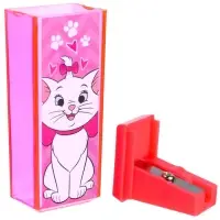 Точилка пластиковая прямоугольная, &laquo;Коты аристократы&raquo;