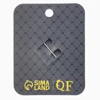 Брошь "Калибри с цветком", цвет белый в серебре