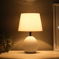 Лампа настольная "Притча" 1х40Вт Е14 белый 20х20х32см