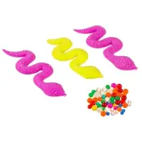 Растущие игрушки &laquo;Змейки&raquo;, с гидрогелем, растёт в воде, МИКС