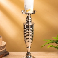 Подсвечник "Виктори" 13х13х35,5 см, алюминий