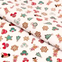 Бумага упаковочная &laquo;Новый год&raquo; 70 х 50 см, Микки Маус