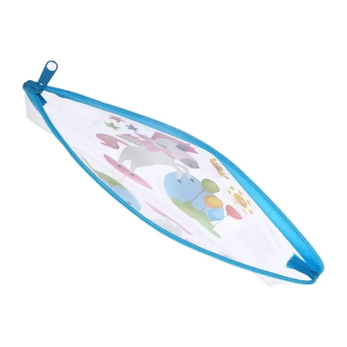 Пенал на молнии "Единорожки", МИКС