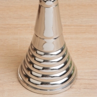 Подсвечник "Шампань" 8х8х27 см, алюминий