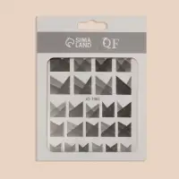 Наклейки для ногтей &laquo;Френч&raquo;, чёрные