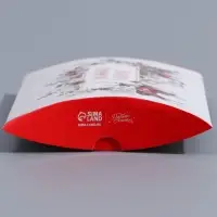 Коробка новогодняя складная фигурная &laquo;Акварель&raquo;, 11 х 8 х 2 см, Новый год