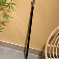 Трость 90 см, манговое дерево, никель