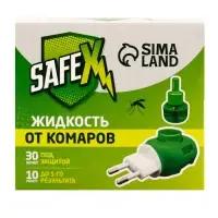 Комплект от комаров SAFEX (фумигатор+жидкость) 2 набора