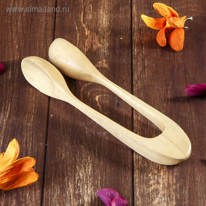 Сувенирный музыкальный инструмент "Ложки" 25х6х4 см