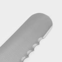 Нож хлебный, лезвие 24.5 см, черная ручка