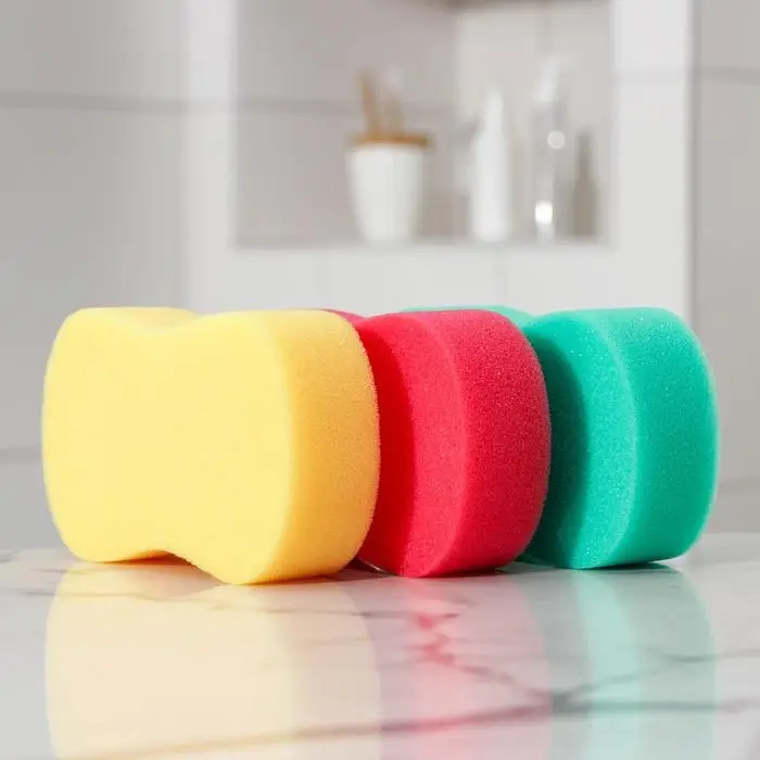 Губка для тела &laquo;Восьмёрка&raquo;, 15&times;8&times;3,5 см, МИКС