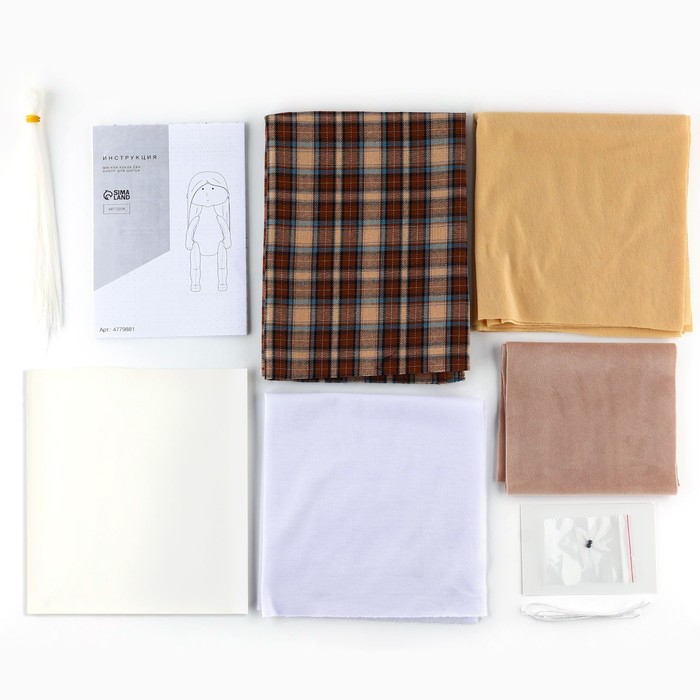 Набор для шитья. Интерьерная кукла своими руками &laquo;Ева&raquo;, 30 см