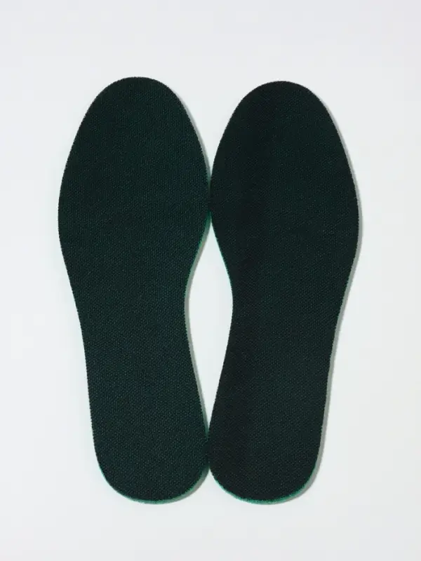 Стельки для обуви, универсальные, с ароматом мяты, р-р RU до 40 (р-р Пр-ля до 42), 25.5 см, пара, зелёные