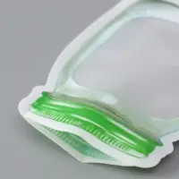 Пакет для хранения "Стеклянная баночка. Бант и снежинки", застёжка zip-lock 10,5х16+5 см