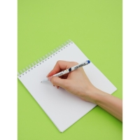 Набор пластиковых ручек "Лучший выпускник школы", синяя паста 0.7 мм, 4 шт