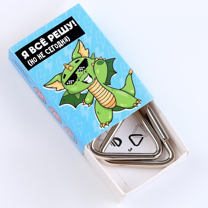 Головоломка "Мозгический взлёт" металл, микс , в шоубоксе