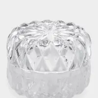 Емкость для сервировки "Париж" 8х8 см, прозрачная