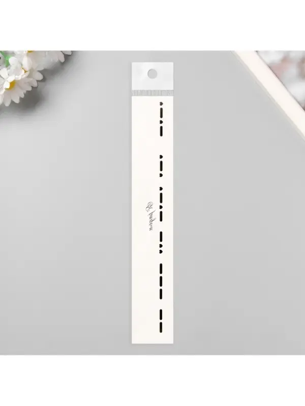 Переводная тату на тело чёрная &laquo;Браслет. Я рядом. Азбука Морзе&raquo;, 20&times;3 см