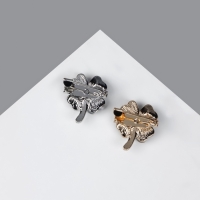 Брошь &laquo;Клевер&raquo; кошачий глаз, МИКС(неделимая фасовка 12 шт., цена за шт.)