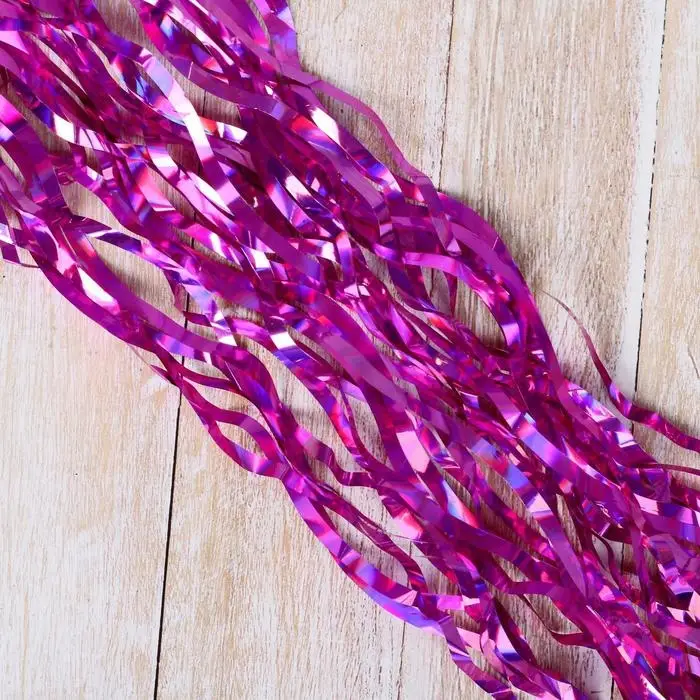 Дождик новогодний &laquo;Зимнее волшебство. Волна блеск&raquo;, L - 150см, МИКС