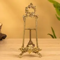 Мини мольберт "Трезубец" латунь 25х10х3 см