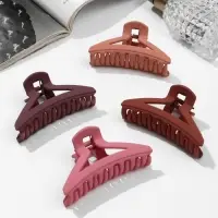 Краб для волос "Матовый" углы, 7,5 см, микс