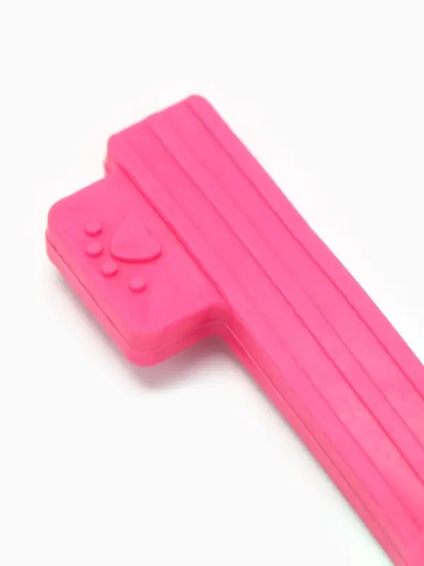Игрушка жевательная "Ключик", TPR, 10 см, розовая