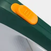 Рулетка - поводок для собак, лента 3 метра, белая/зелёная