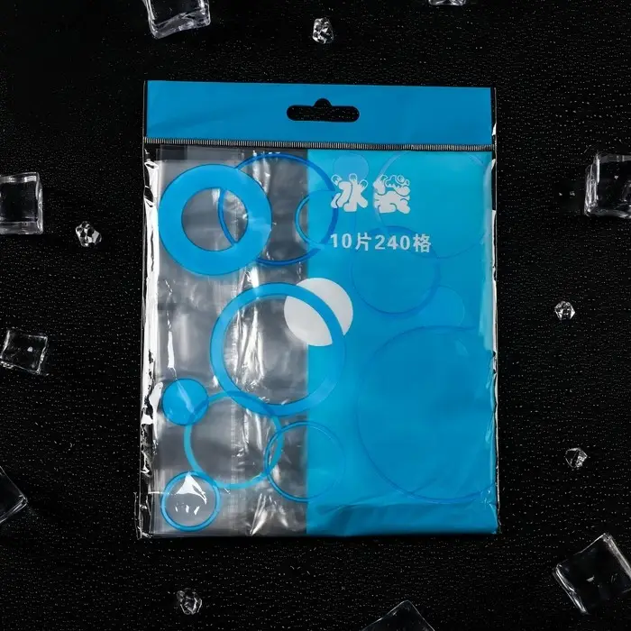 Пакеты для льда,240 шариков,круглые, 31 х 18,5 см