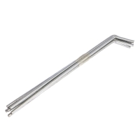 Ограждение декоративное, 18 &times; 300 см, 6 секций, пластик, терракотовое, &laquo;Дачник&raquo;