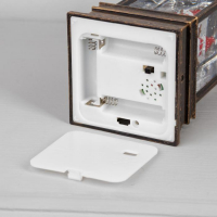 Светодиодная фигура &laquo;Снеговик и пингвин&raquo; 9 &times; 23 &times; 9 см, пластик, батарейки ААх3 (не в комплекте), USB, свечение тёплое белое