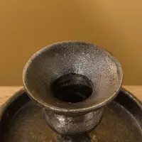 Подсвечник "Ретро серия Йорк" алюминий 12х12х7 см