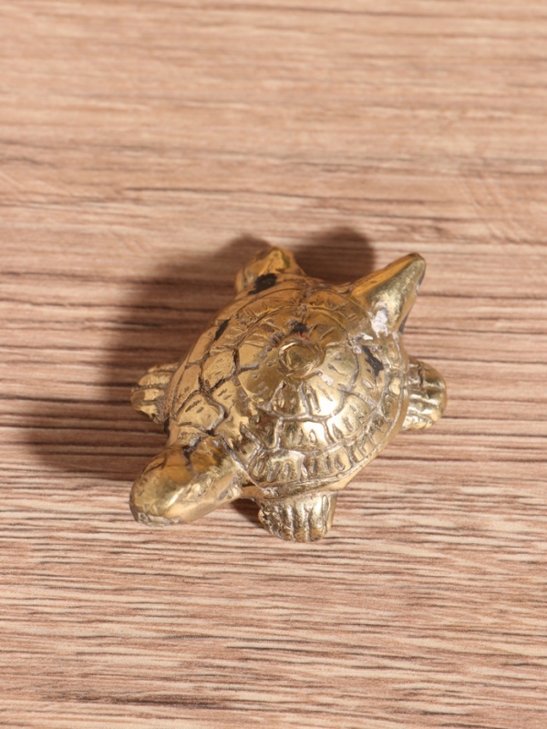 Сувенир бронза "Черепашка" 7х5х2 см