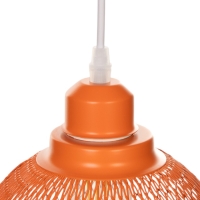 Светильник Robert 1х40Вт Е27 пр-1м неон оранжевый 24х24х14см