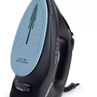 Утюг H-SI01557 2400Вт черный голубой