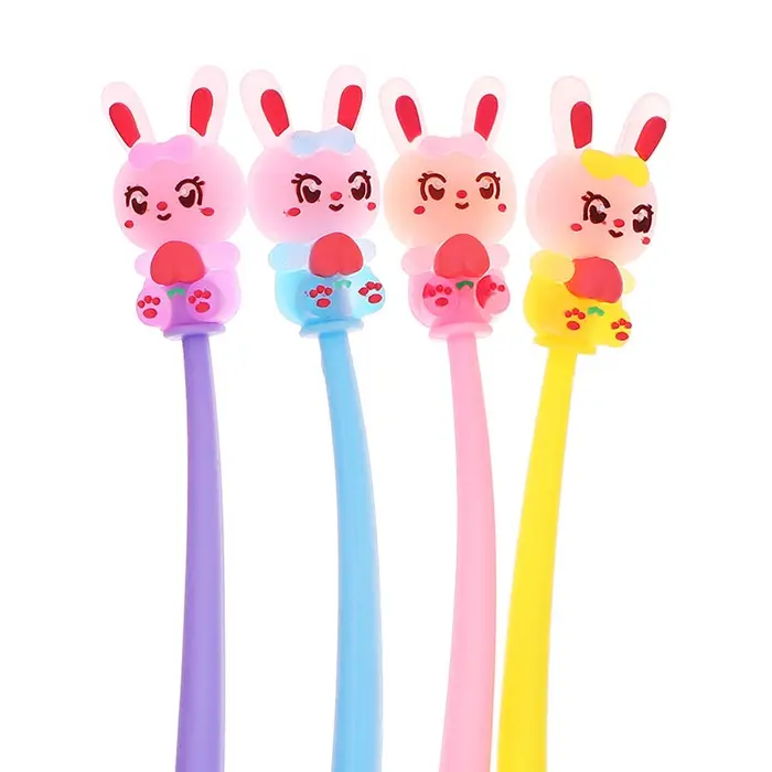 Ручка - прикол гелевая &laquo;Зайка&raquo;, синий стержень, МИКС