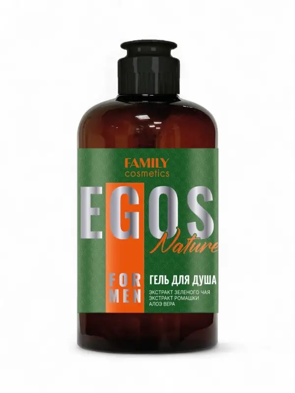 Гель для душа мужской EGOS for men Nature, 470 мл