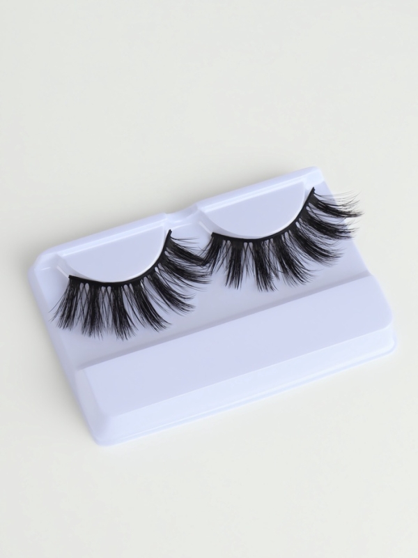 Ресницы накладные &laquo;Эффектность&raquo;, 18-20 мм, без клея, чёрные