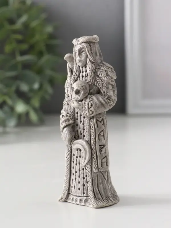 Фигура славянская богиня &laquo;Мара&raquo; 10.5&times;4&times;3.5 см, серая