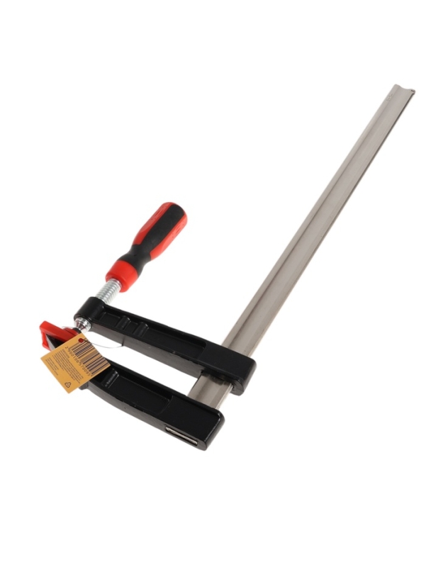 Струбцина F-образная усиленная ТУНДРА, тавровый профиль, 2К рукоятка, 500 х 120 х 590 мм