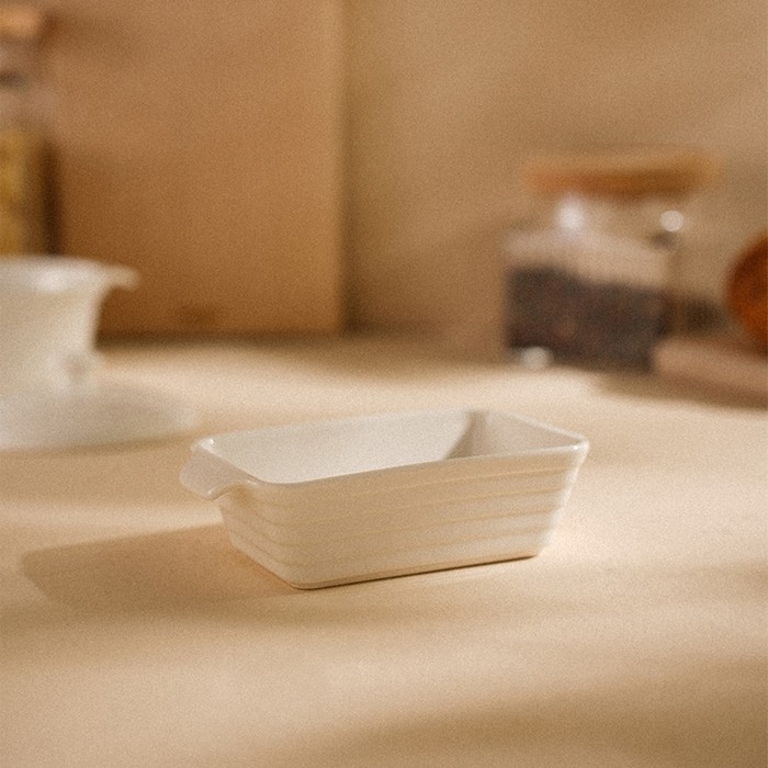 Форма для выпечки из жаропрочной керамики SL Home &laquo;Санторини&raquo;, 250 мл, 15,8&times;9,2&times;4,5 см, цвет белый