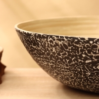 Салатник 35х35х12 см, бамбук