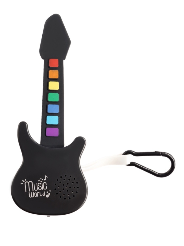 Музыкальная гитара, с сенсорным нажатием и карабином