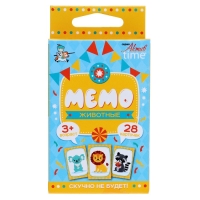 Настольная игра &laquo;МЕМО. Животные&raquo;