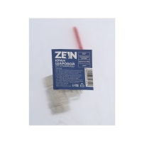 Кран шаровой ZEIN engr, внутренняя 1/2", PN 4, для холодной воды, 5-45&deg;С, рычаг, цинк