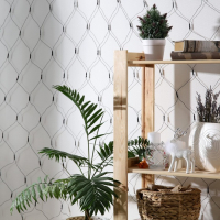 Гирлянда &laquo;Сеть&raquo; 2 &times; 2 м, IP20, тёмная нить, 224 LED, свечение синее, 8 режимов, 220 В