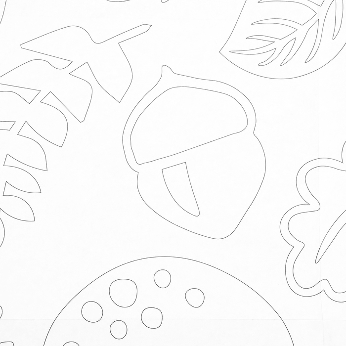 Декор на окна &laquo;Праздник знаний&raquo;