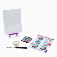 Рисование пастелью с мольбертом &laquo;Карпы в реке&raquo;