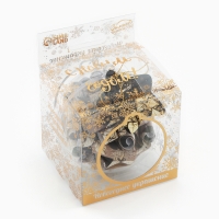 Новогодний шар ёлочный с пожеланиями &laquo;Пусть зима исполняет желания&raquo;, на Новый год, 30 свитков, d = 8 см