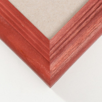 Фоторамка сосна с20 красный 40х50 см (пластиковый экран)